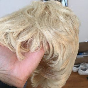 Blonde costume wig
